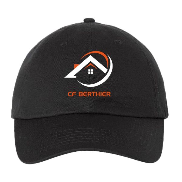 Image de Casquette style dad cap Noire - VC300A